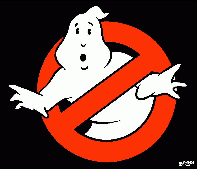 WHO YOU GONNA CALL coloring page