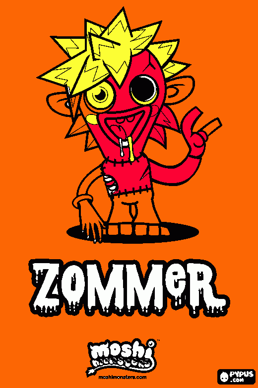 zomer luv coloring page